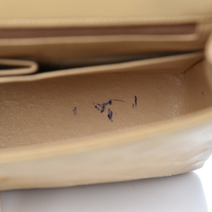 Chanel Lambskin Quilted Medium Single Flap Beige 9 of 19