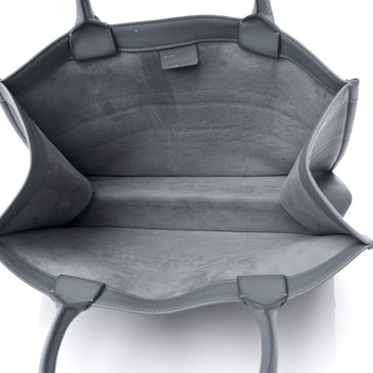 Christian Dior Calfskin Embossed Medium Book Tote Grey 5 of 17