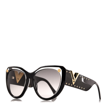 Louis Vuitton My Fair Lady Sunglasses Z1146W Black 1 of 9
