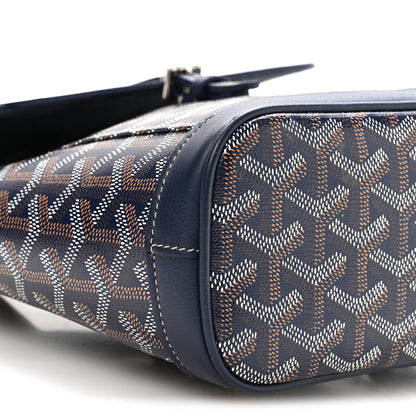 Goyard Goyardine Calfskin Mini Alpin Backpack Navy 8 of 11