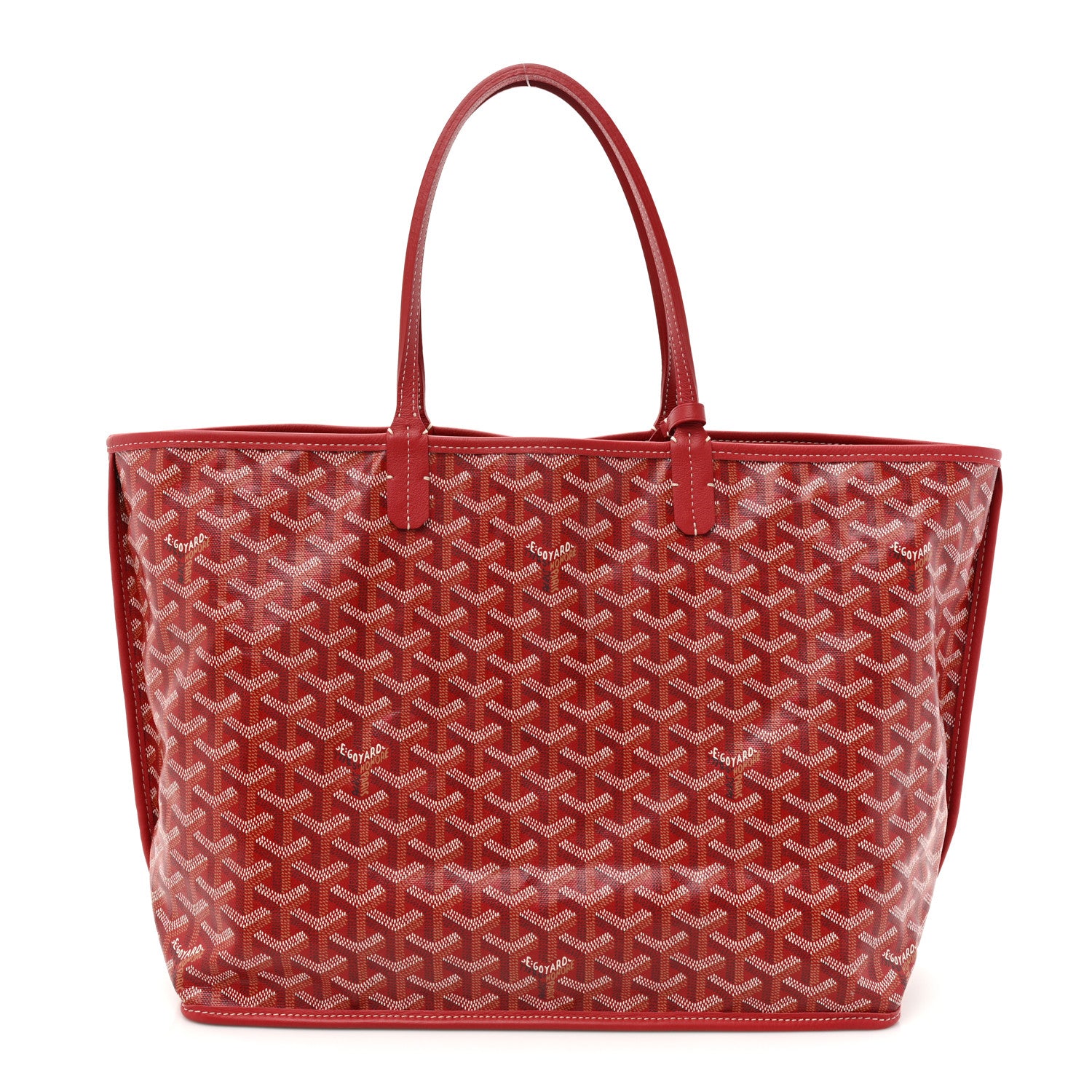 Goyard Goyardine Reversible Anjou PM Red 1 of 16