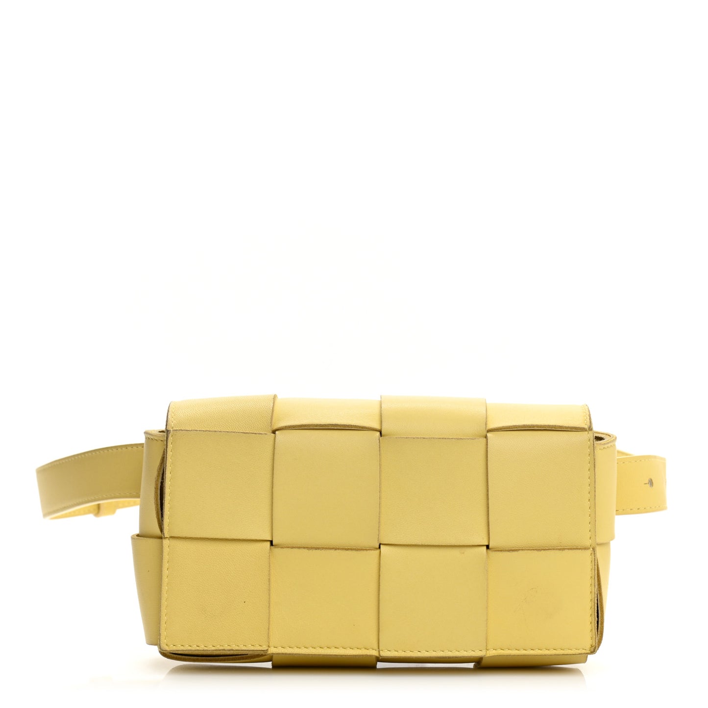 Nappa Maxi Intreccio The Belt Cassette Bag Butter