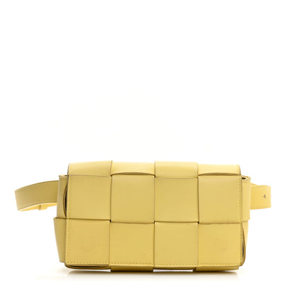 Bottega Veneta Nappa Maxi Intreccio The Belt Cassette Bag Butter 1 of 12