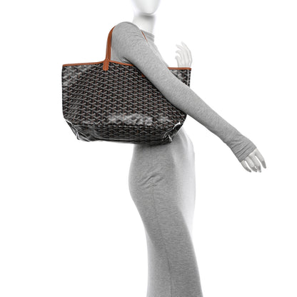 Goyard Goyardine Saint Louis PM Black Gold 2 of 11