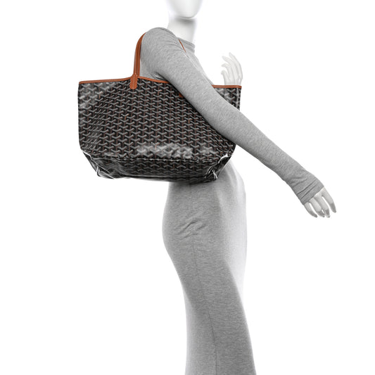 Goyardine Saint Louis PM Black Gold