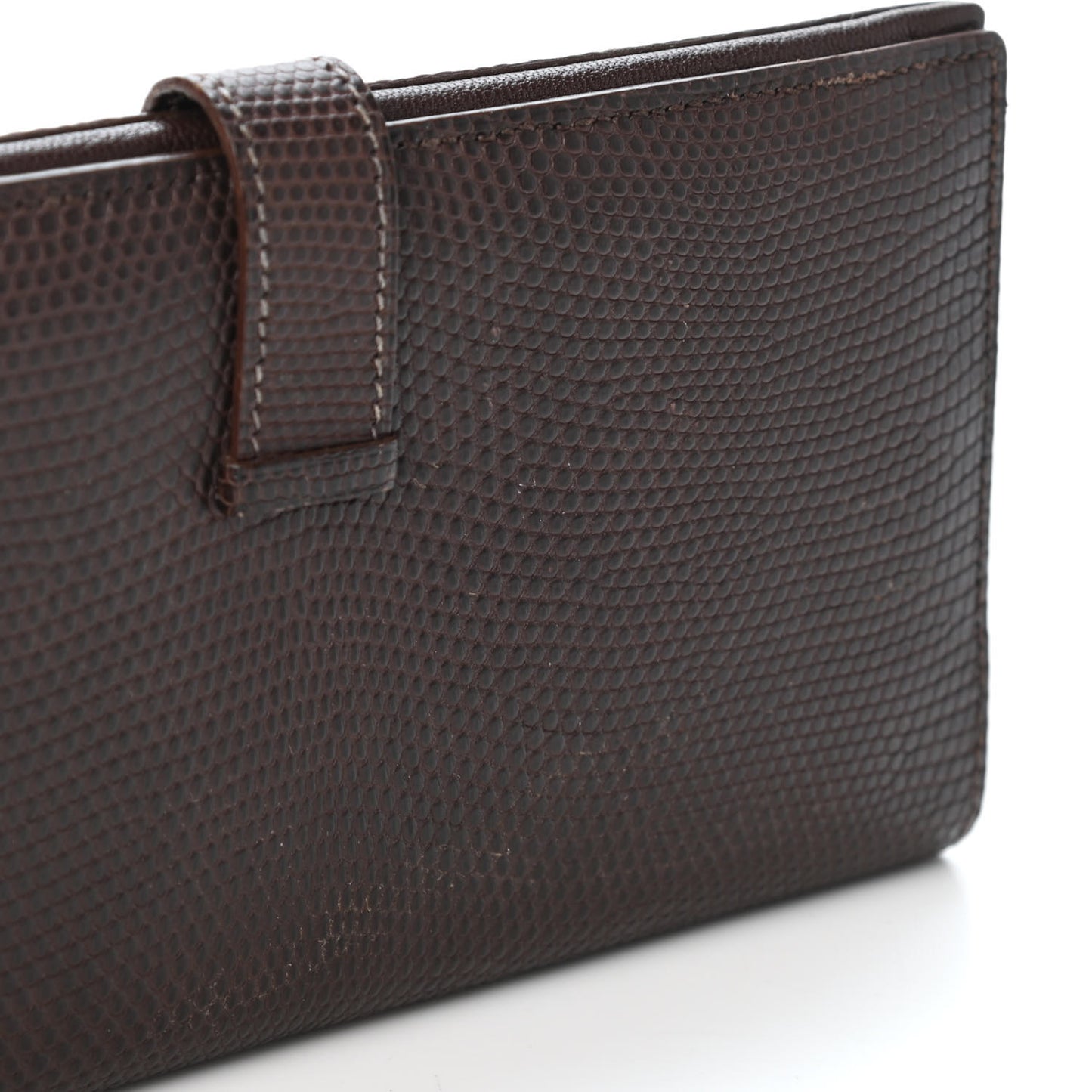 Lizard Bearn Gusset Wallet Havane