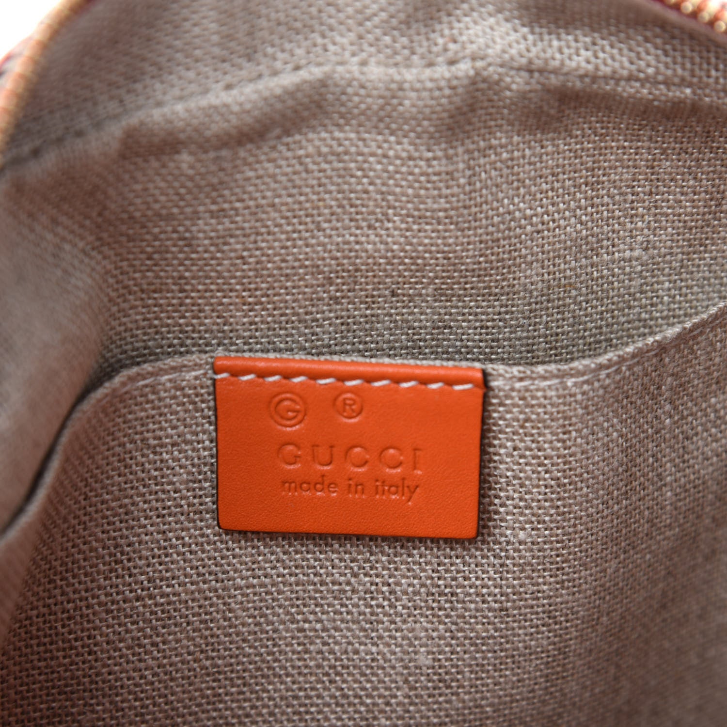 Gucci Soft Microguccissima Mini Bree Messenger Bag Sun Orange 8 of 10