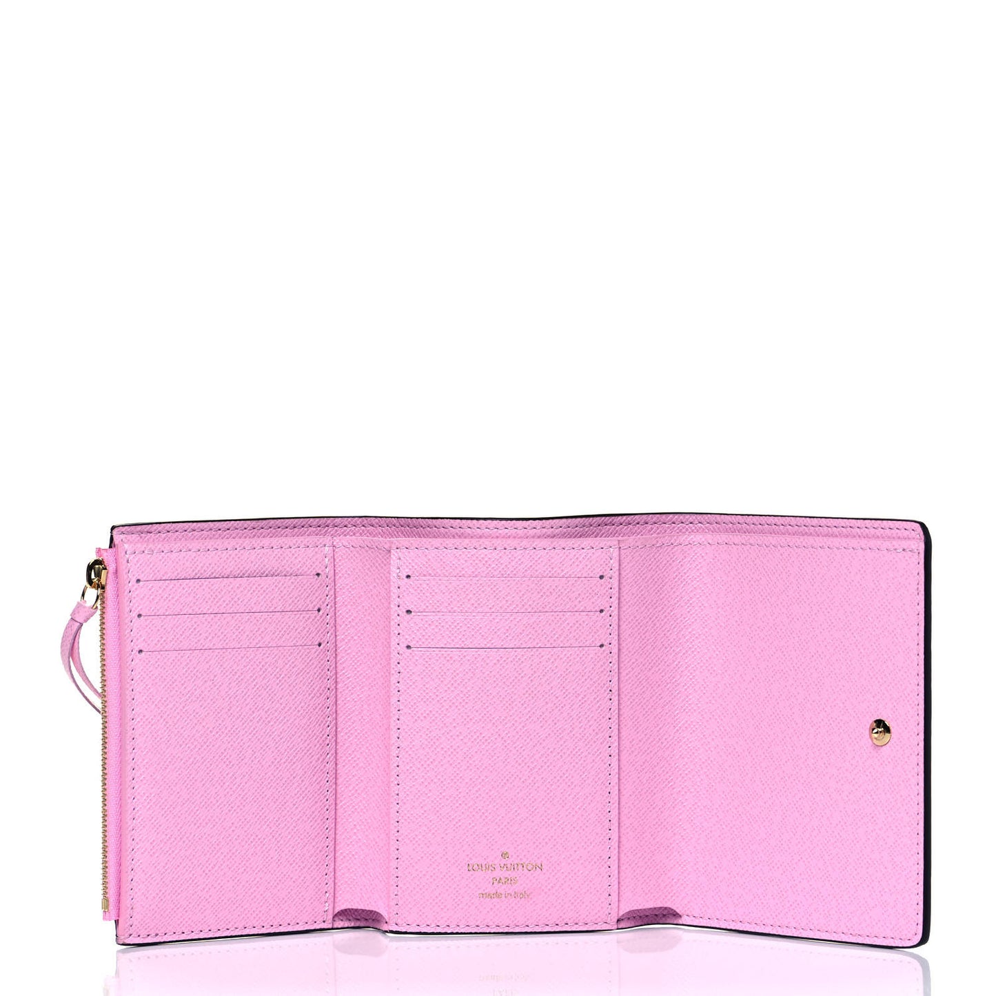 Monogram 2021 Christmas Animation Japanese Garden Victorine Wallet Wisteria Pink