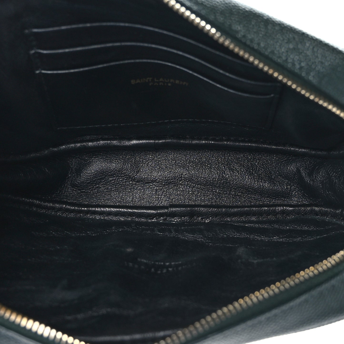 Grain De Poudre Matelasse Monogram Mini Lou Camera Bag New Vert Fonce