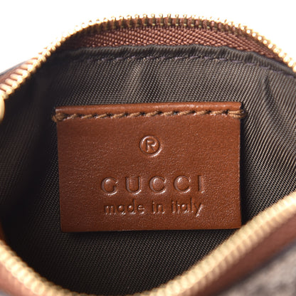 Gucci GG Supreme Monogram Key Case Brown 6 of 8