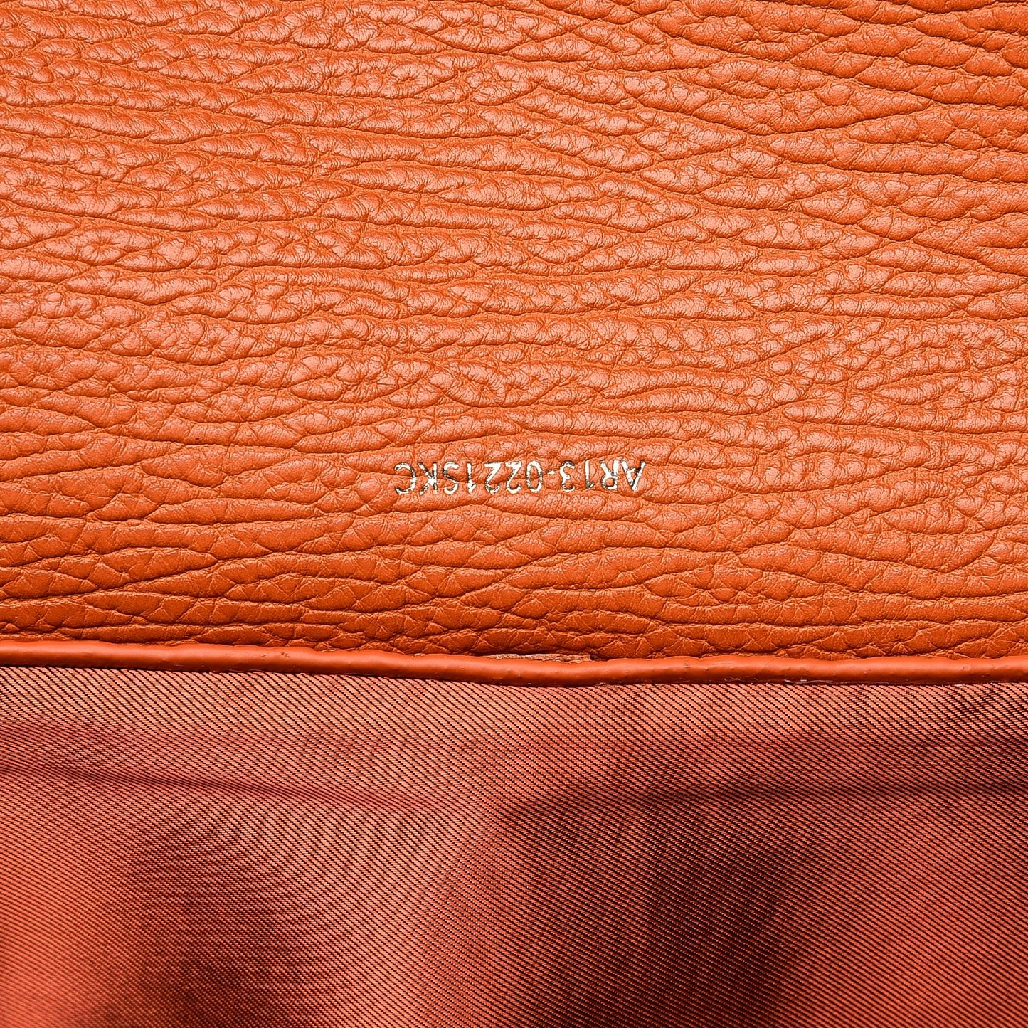 3.1 Textured Calfskin Large Pashli Satchel Mandarin