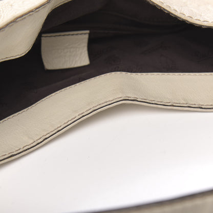 Gucci Guccissima Large New Ladies Web Hobo Off White 15 of 21