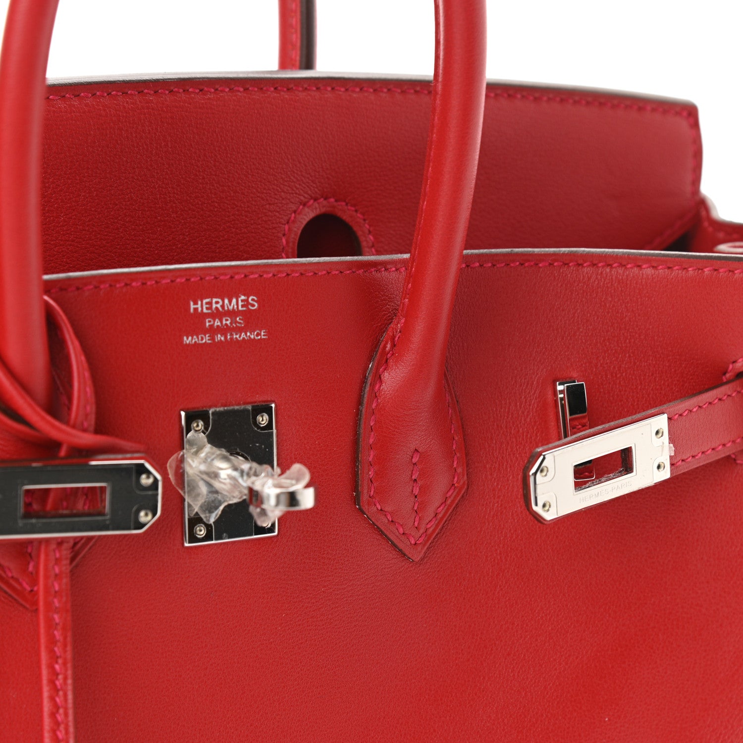 Hermes Swift Birkin 25 Vermillion 33 of 36