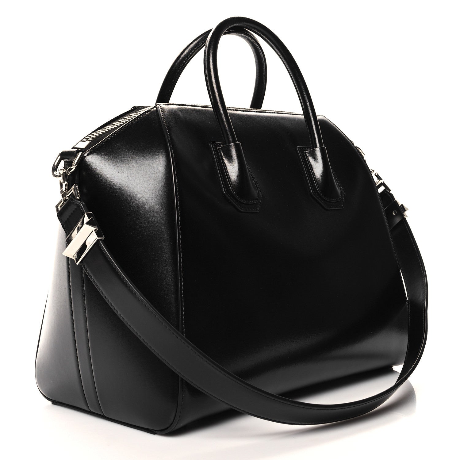 Givenchy Shiny Lord Calfskin Medium Antigona Black 3 of 11