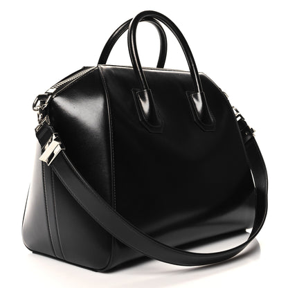 Givenchy Shiny Lord Calfskin Medium Antigona Black 3 of 11