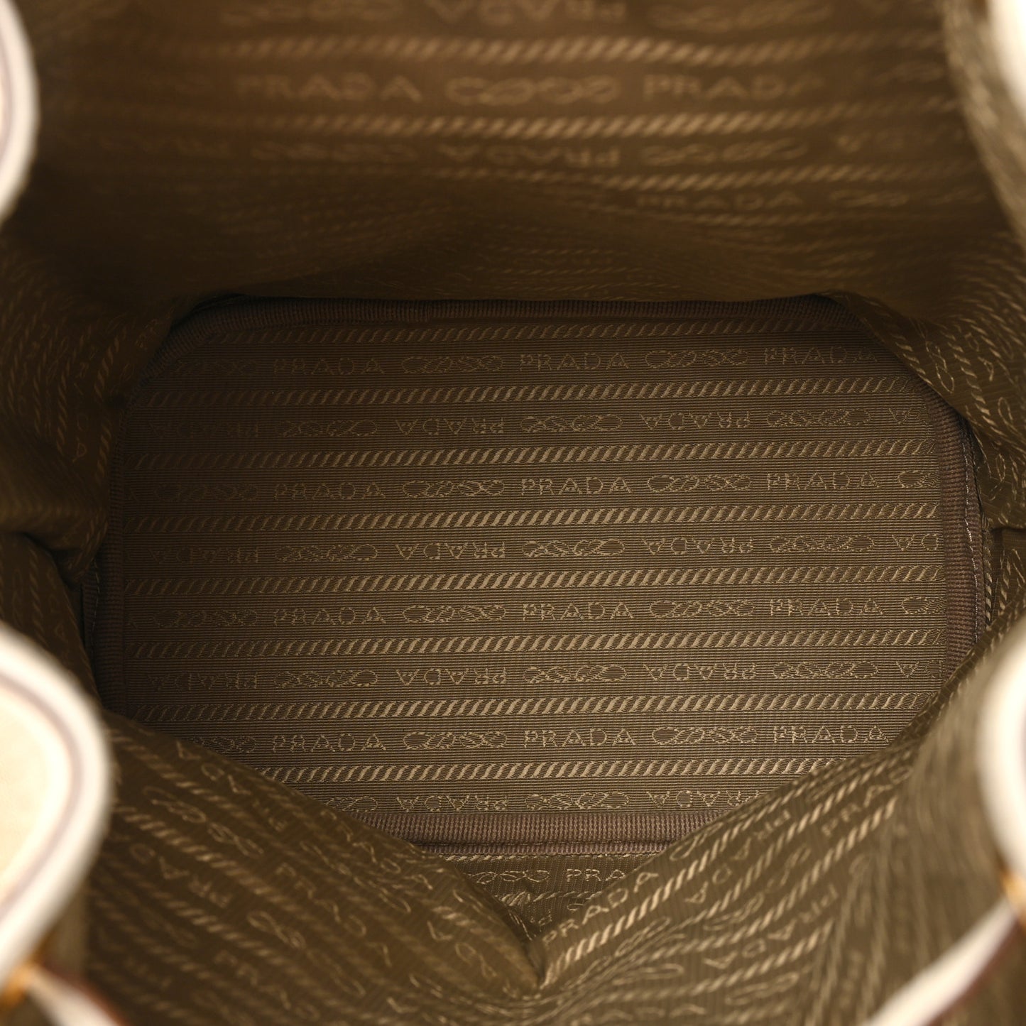 Raffia Canvas Striped Mini Bucket Bag Red White Corda Talco