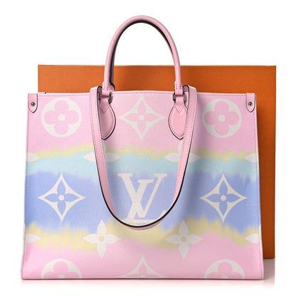 Louis Vuitton Monogram Escale Onthego GM Pastel 18 of 18
