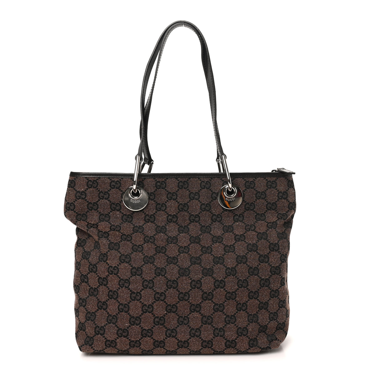 Monogram Eclipse Tote Dark Brown