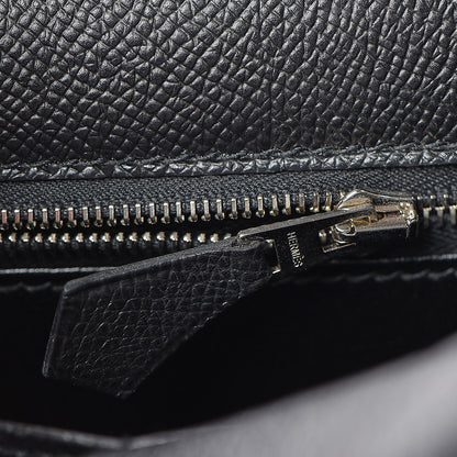Hermes Epsom Kelly Sellier 28 Black 18 of 36