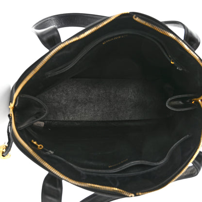Chanel Lambskin CC Shoulder Bag Black 5 of 17