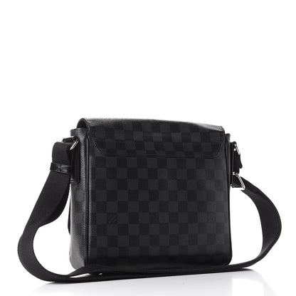 Louis Vuitton Damier Graphite District MM 3 of 10