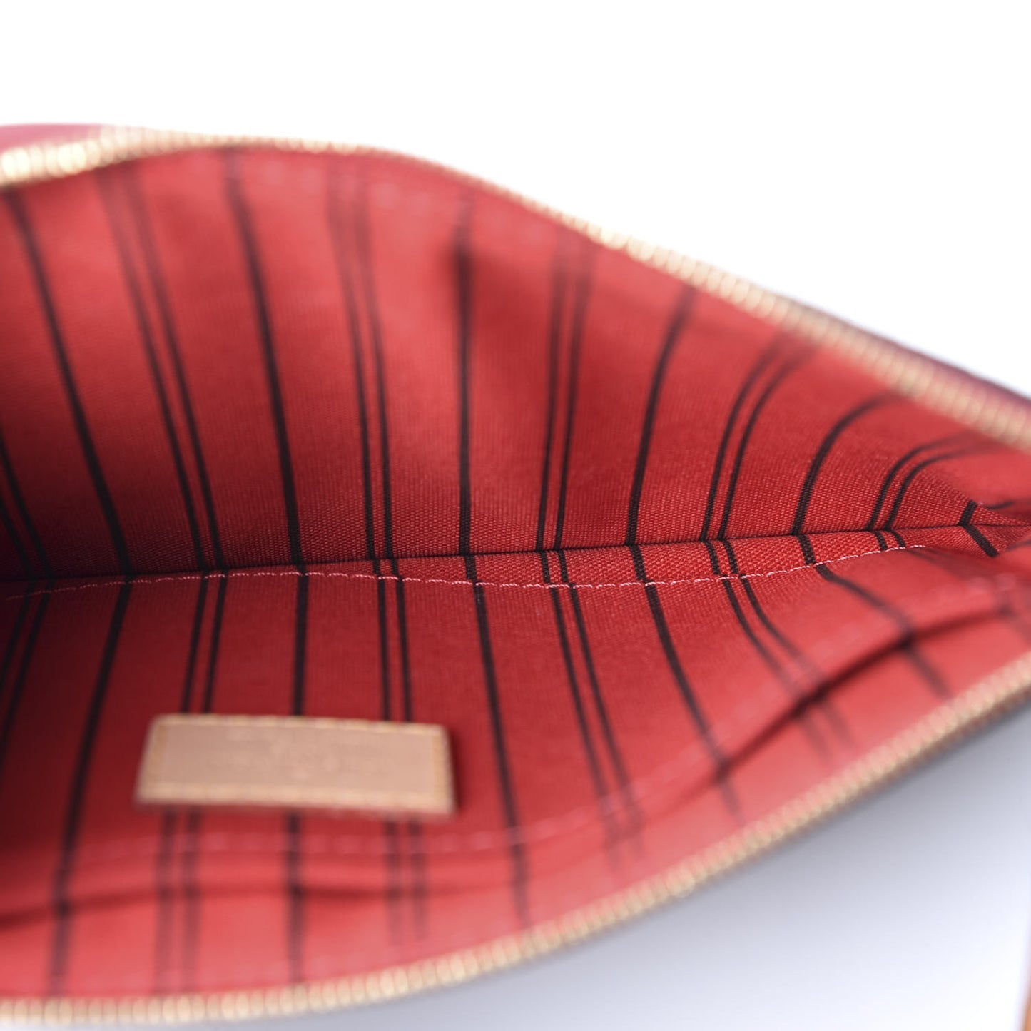 Monogram Neverfull MM GM Pochette Cherry