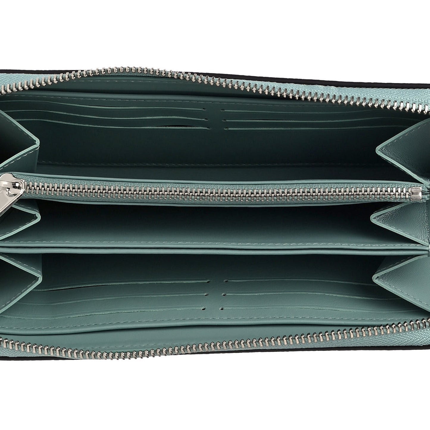Mahina Zippy Wallet Vert Lagon