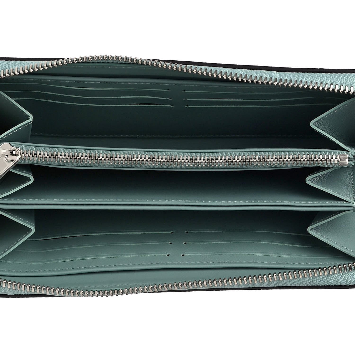 Louis Vuitton Mahina Zippy Wallet Vert Lagon 7 of 8