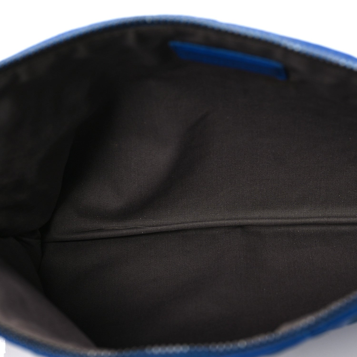 Bottega Veneta Nappa Intrecciato Medium Zip Pouch Signal Blue 5 of 7