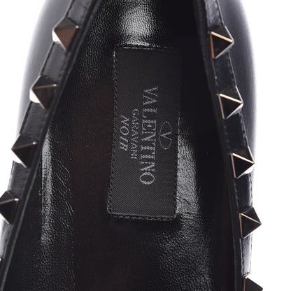 Valentino Garavani Nappa Rockstud Ballerina Flats 38 Black 7 of 9