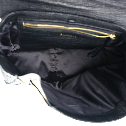 3.1 Phillip Lim Textured Calfskin Medium Pashli Satchel Black 9 of 10