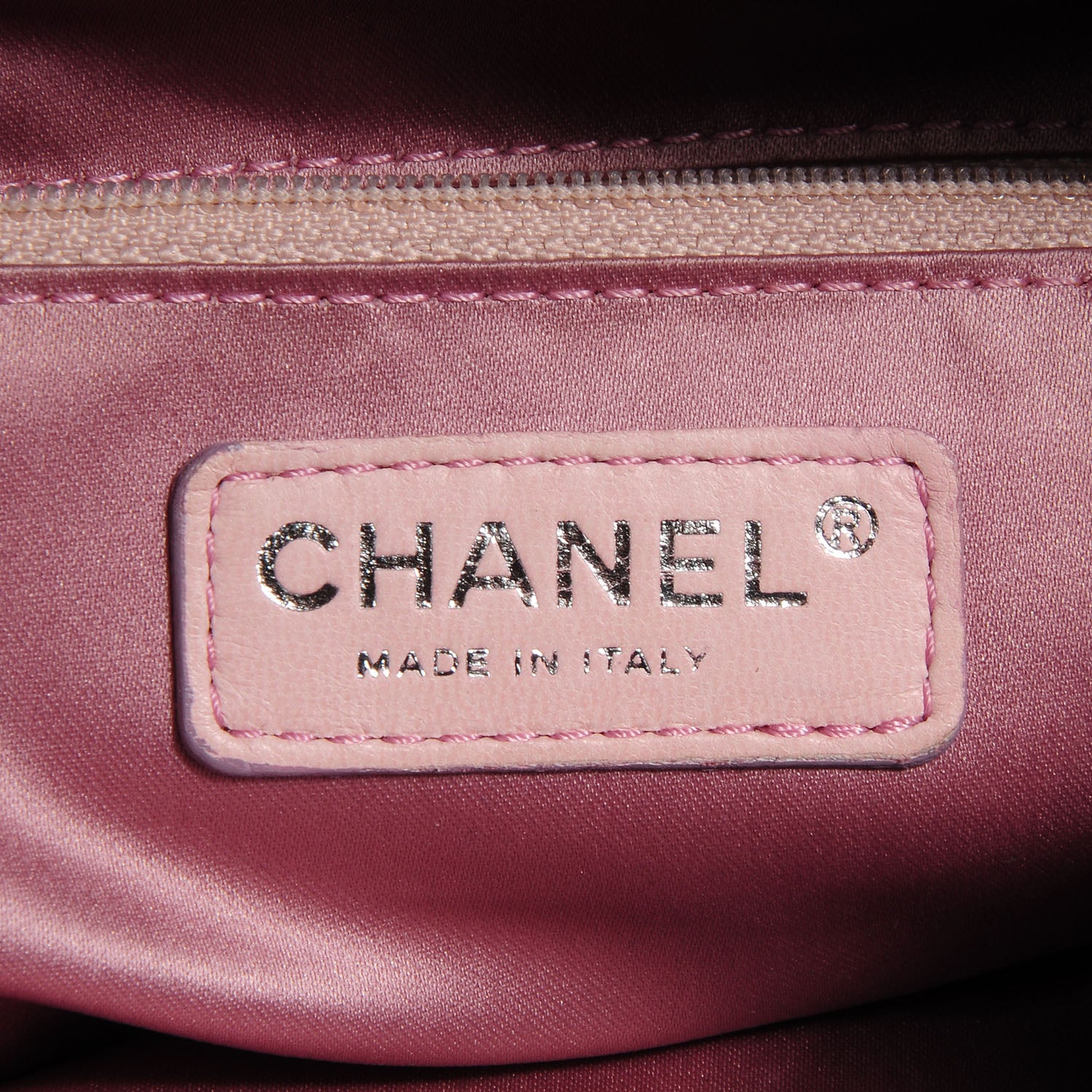 Chanel Lambskin North South Edgy Tote Blue 6 of 7