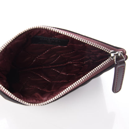 Chanel Nylon Quilted Small Cosmetic Case Black 5 of 7