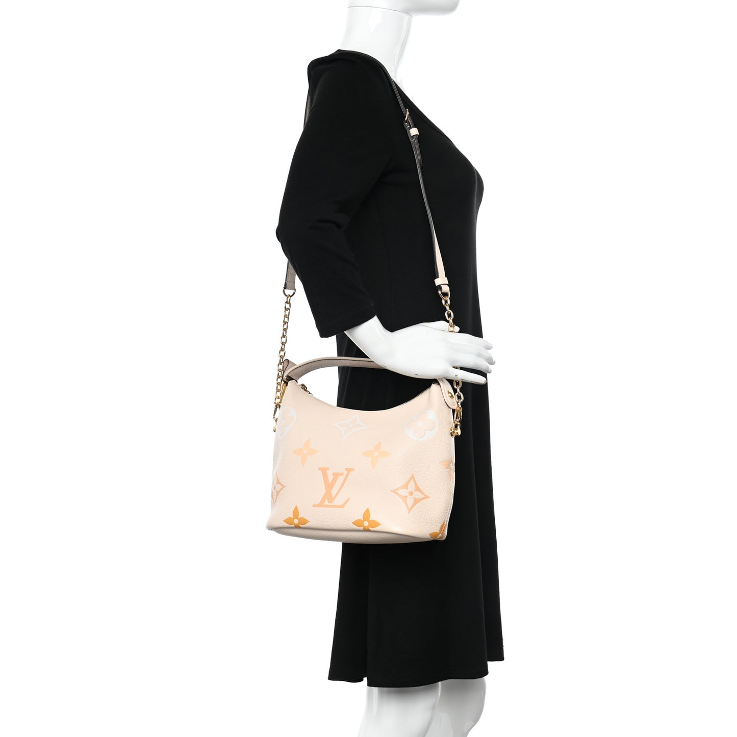 Empreinte Monogram Giant By The Pool Marshmallow Hobo Cream Saffron