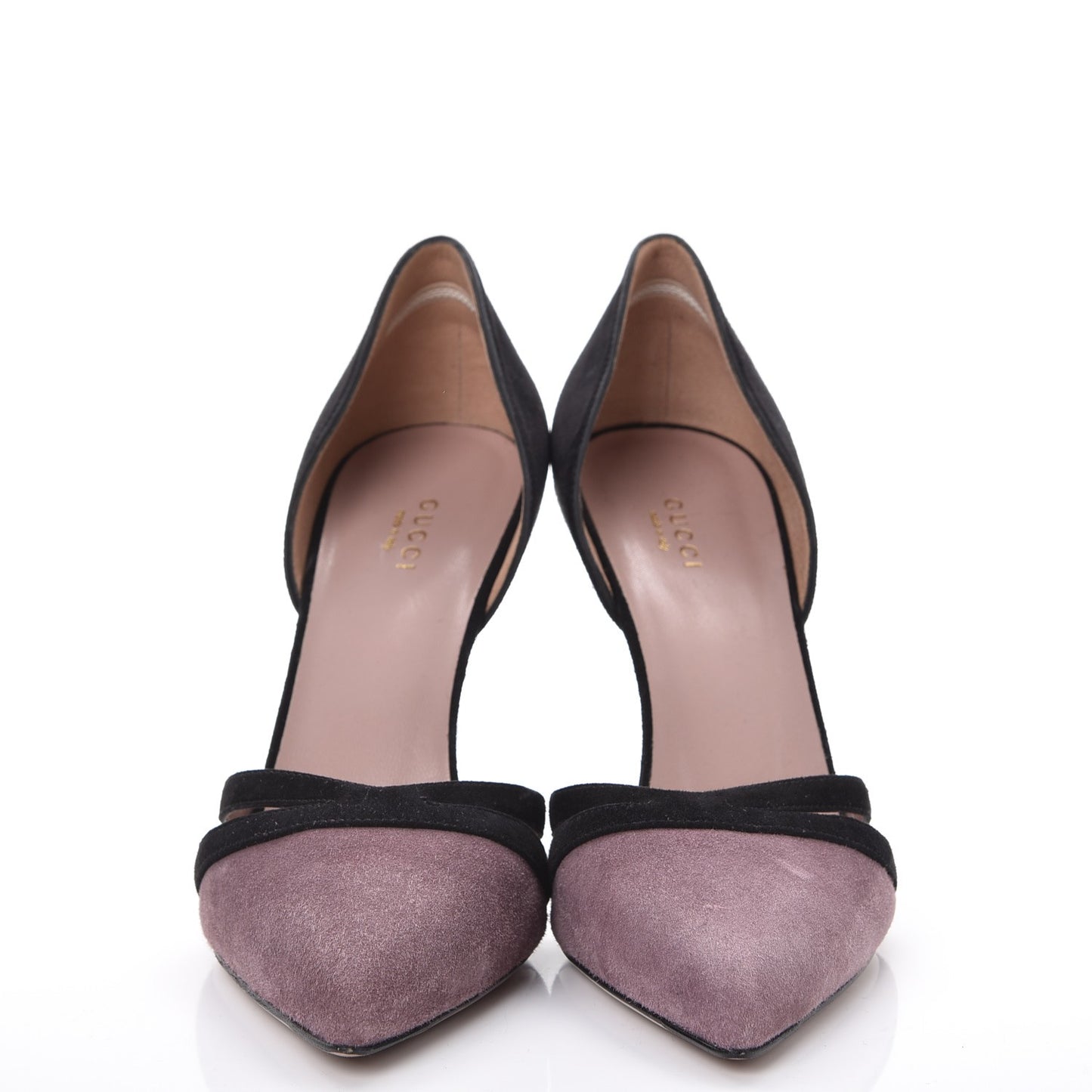 Suede Pumps 40 Black Purple
