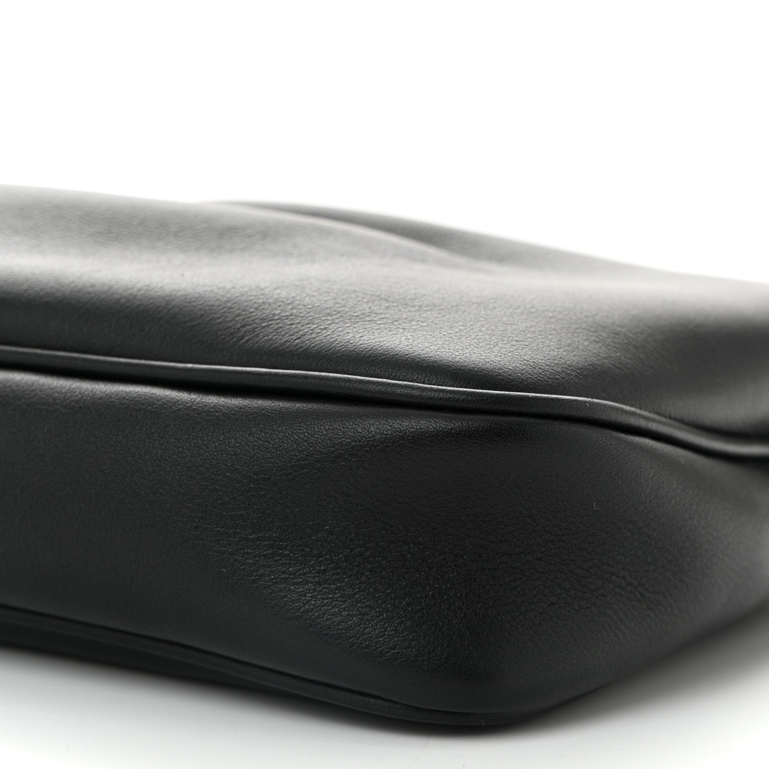Balenciaga Natural Smooth Calfskin Rodeo Sling Pochette Black 9 of 10