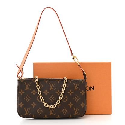 Louis Vuitton Monogram Chain Pochette Accessories 10 of 10