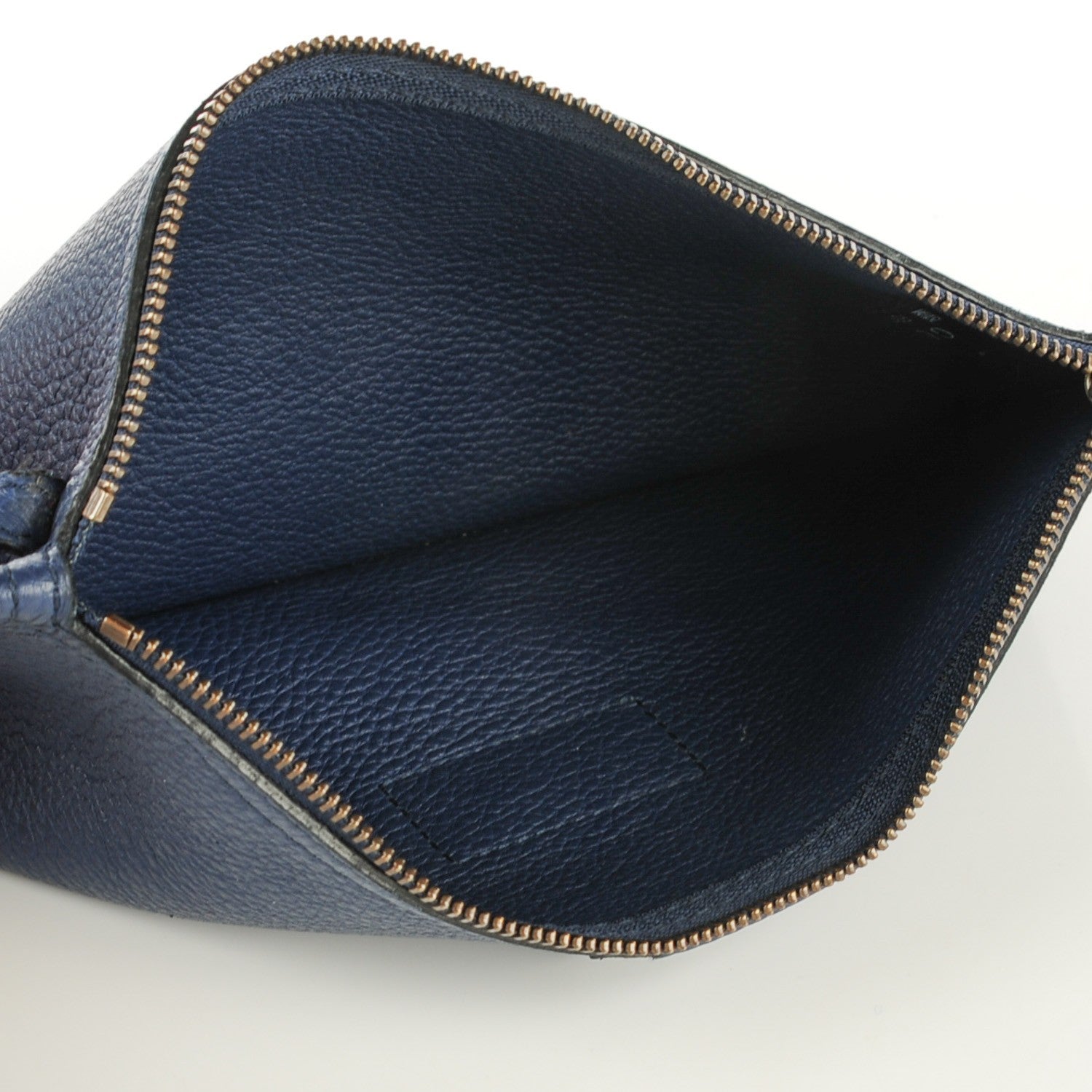 Gucci Soft Grained Calfskin Large Jackie Hobo Classic Blue Marine 11 of 11