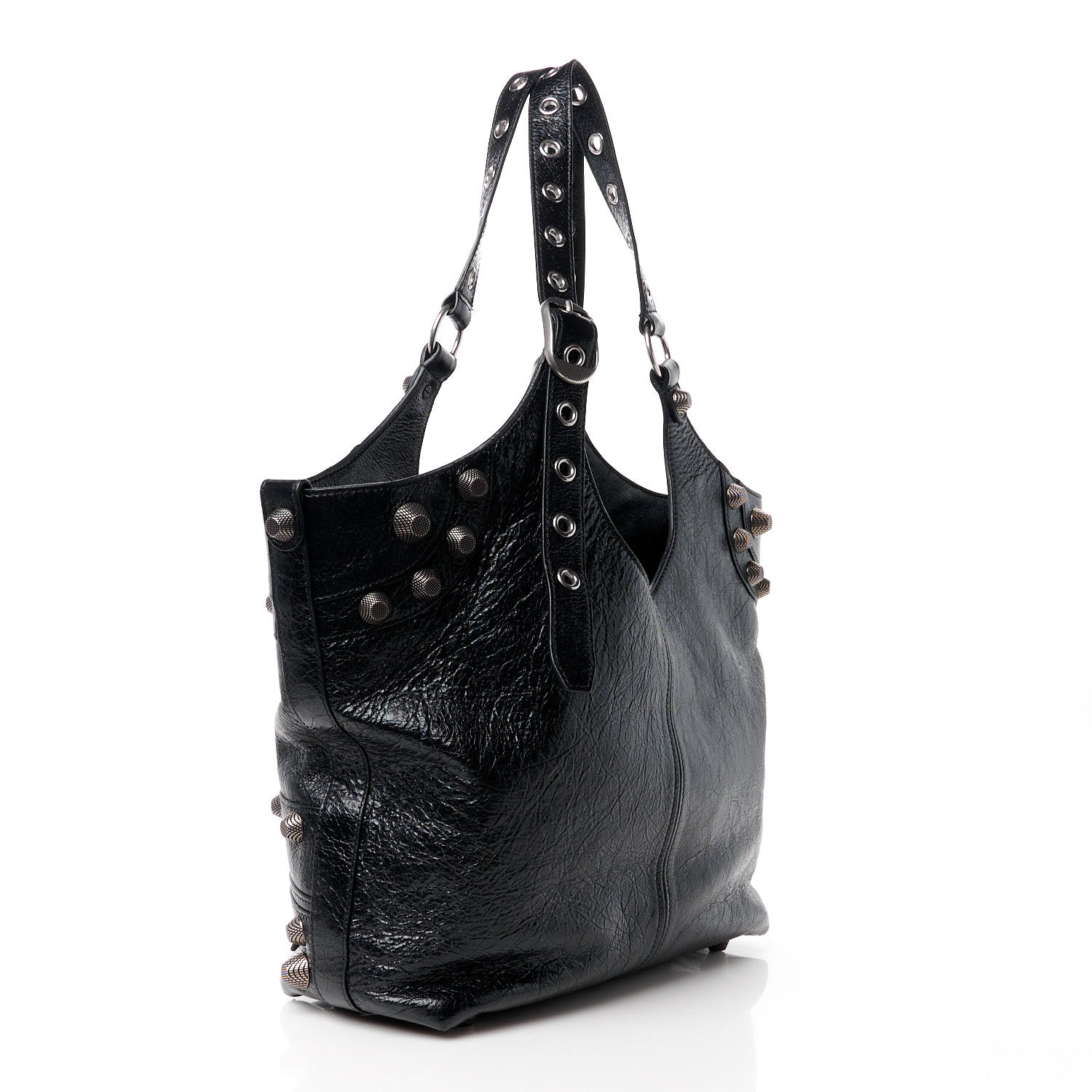 Balenciaga Agneau Arena Medium Le Cagole Carry All Bag Black 3 of 11