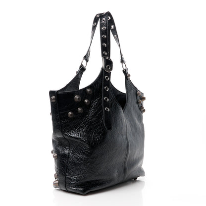 Balenciaga Agneau Arena Medium Le Cagole Carry All Bag Black 3 of 11