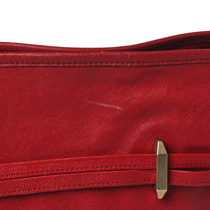 Gucci Sakai Be Green Calfskin Horsebit 1955 Cinch Top Messenger Bag New Cherry Red 10 of 10