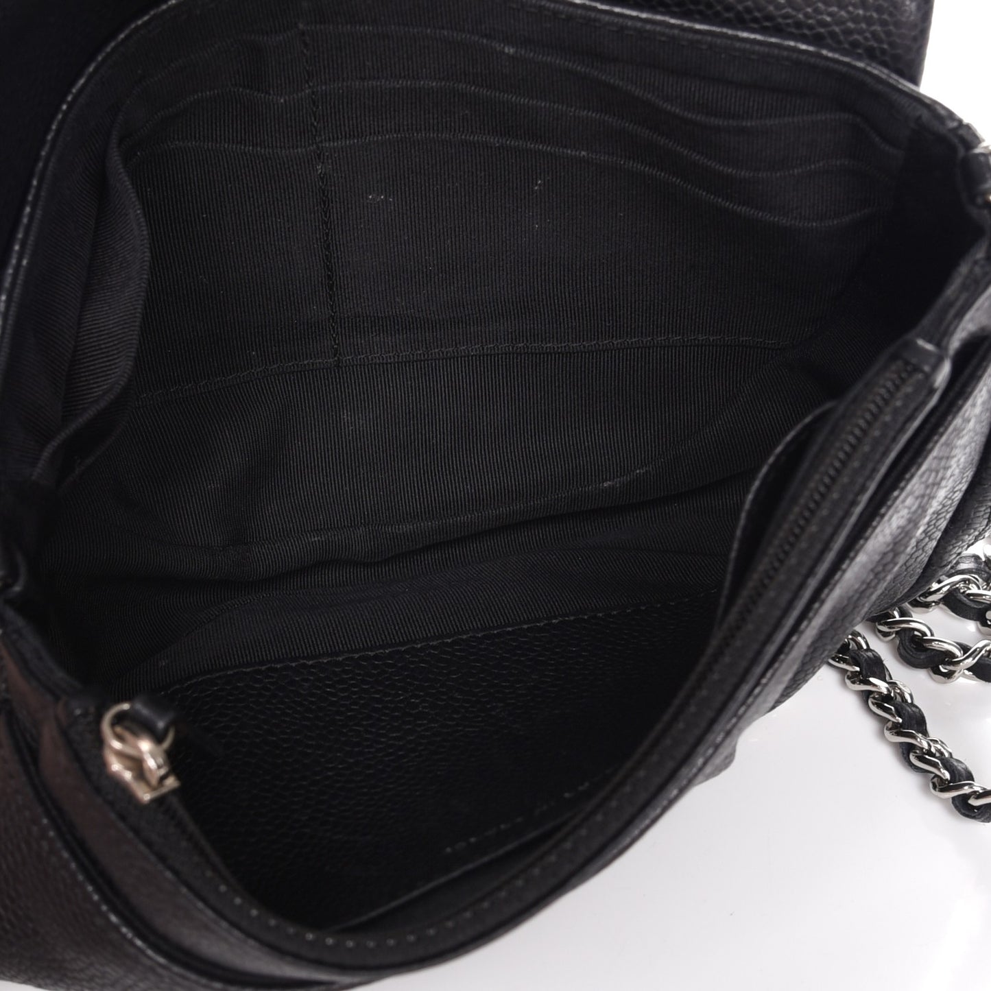 Caviar Half Moon Wallet On Chain WOC Black