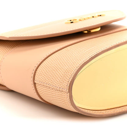 Chloe Calfskin Lizard Embossed Small Aby Lock Delicate Pink 8 of 10