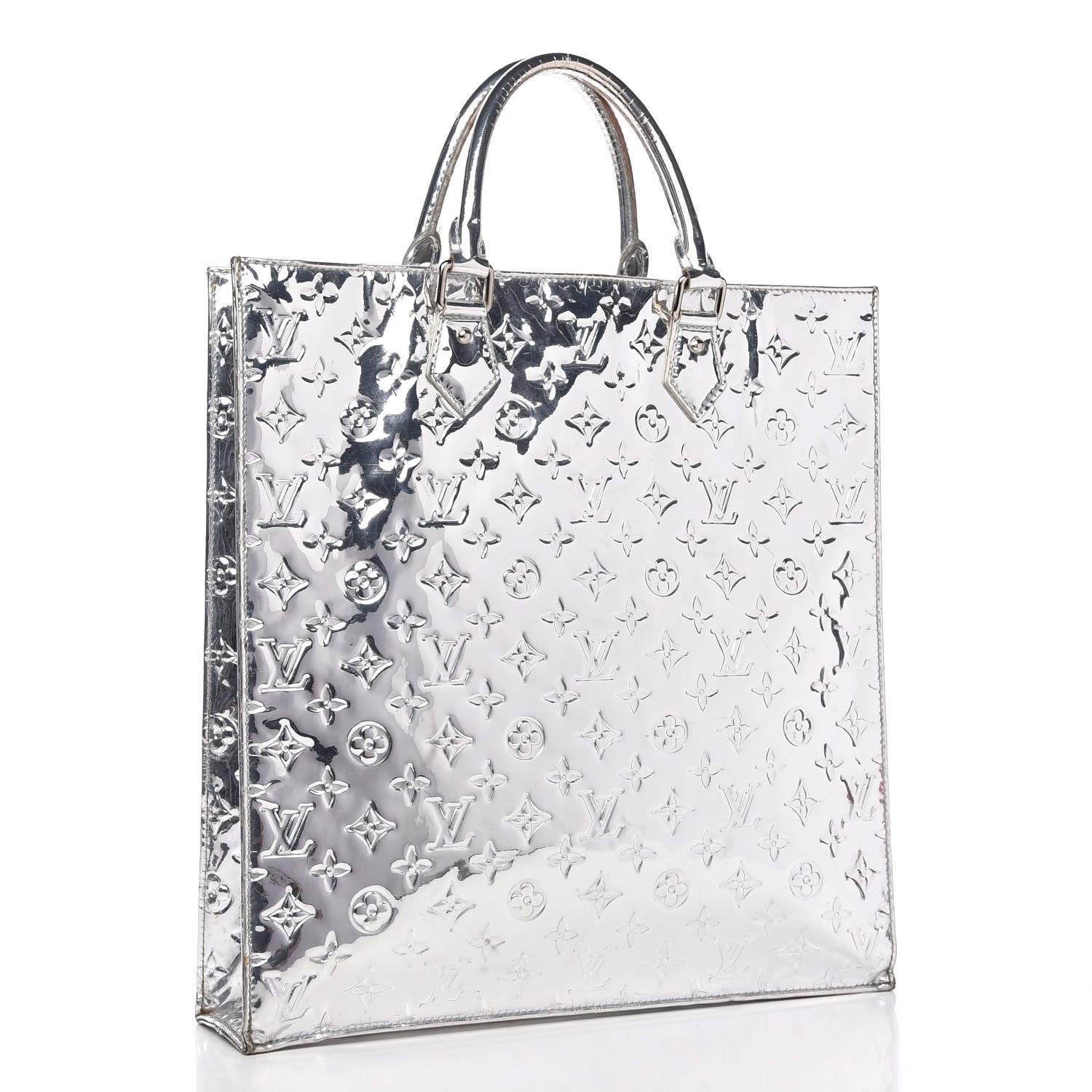 Louis Vuitton Monogram Miroir Sac Plat Silver 3 of 11