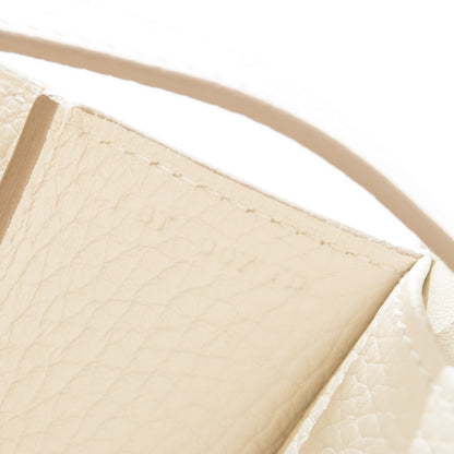 Hermes Taurillon Clemence Halzan 31 GM Craie 7 of 7