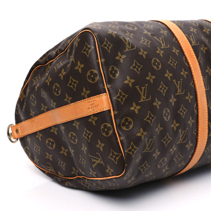 Louis Vuitton Monogram Keepall Bandouliere 50 8 of 13