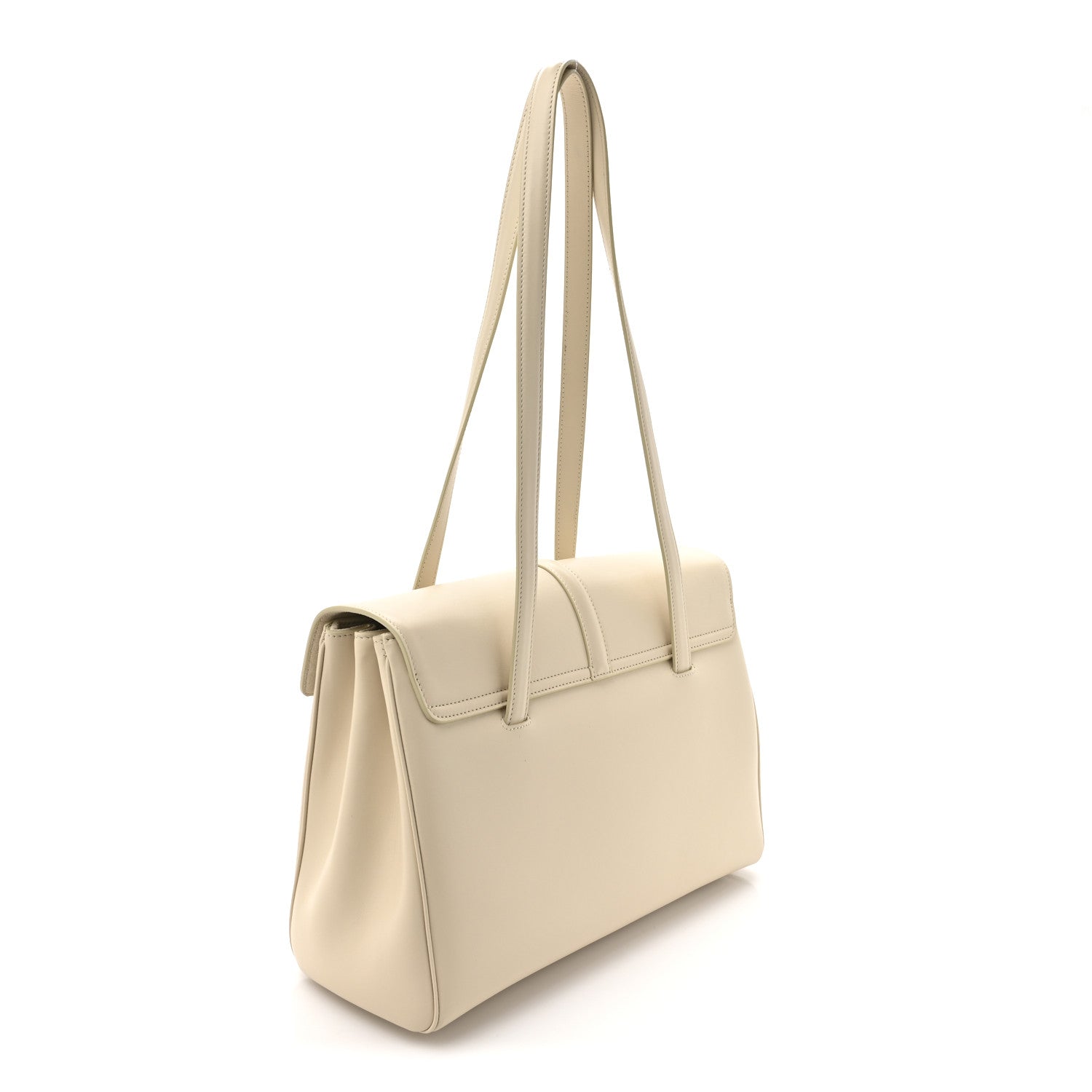 Celine Calfskin Medium Soft 16 Bag Light Grey 3 of 13
