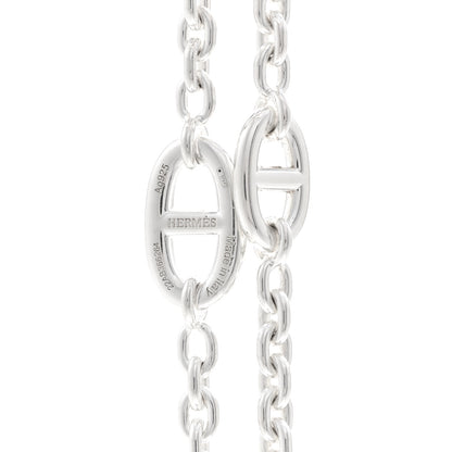 Hermes Sterling Silver Farandole Necklace 120 5 of 6