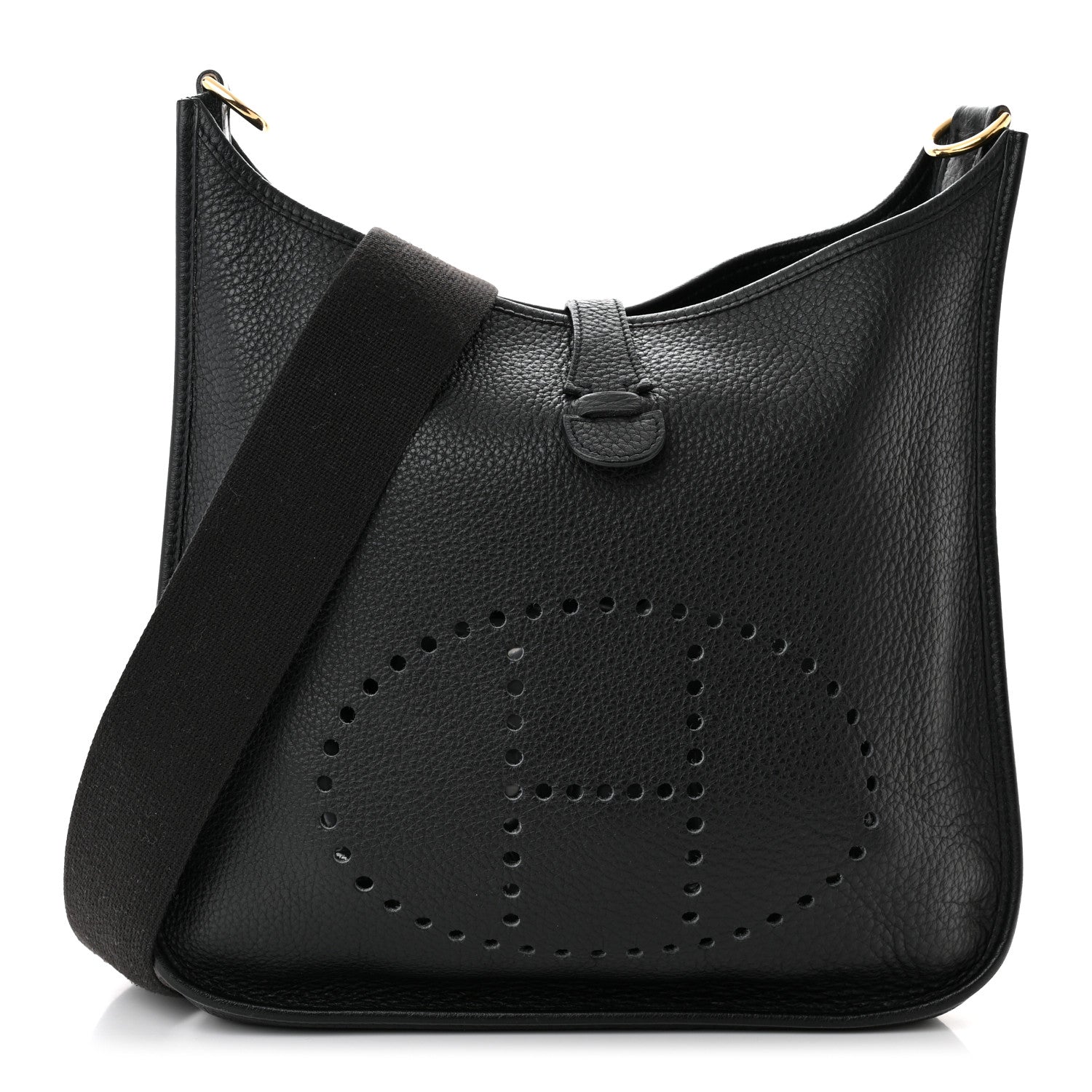 Hermes Taurillon Clemence Evelyne GM Black 1 of 11