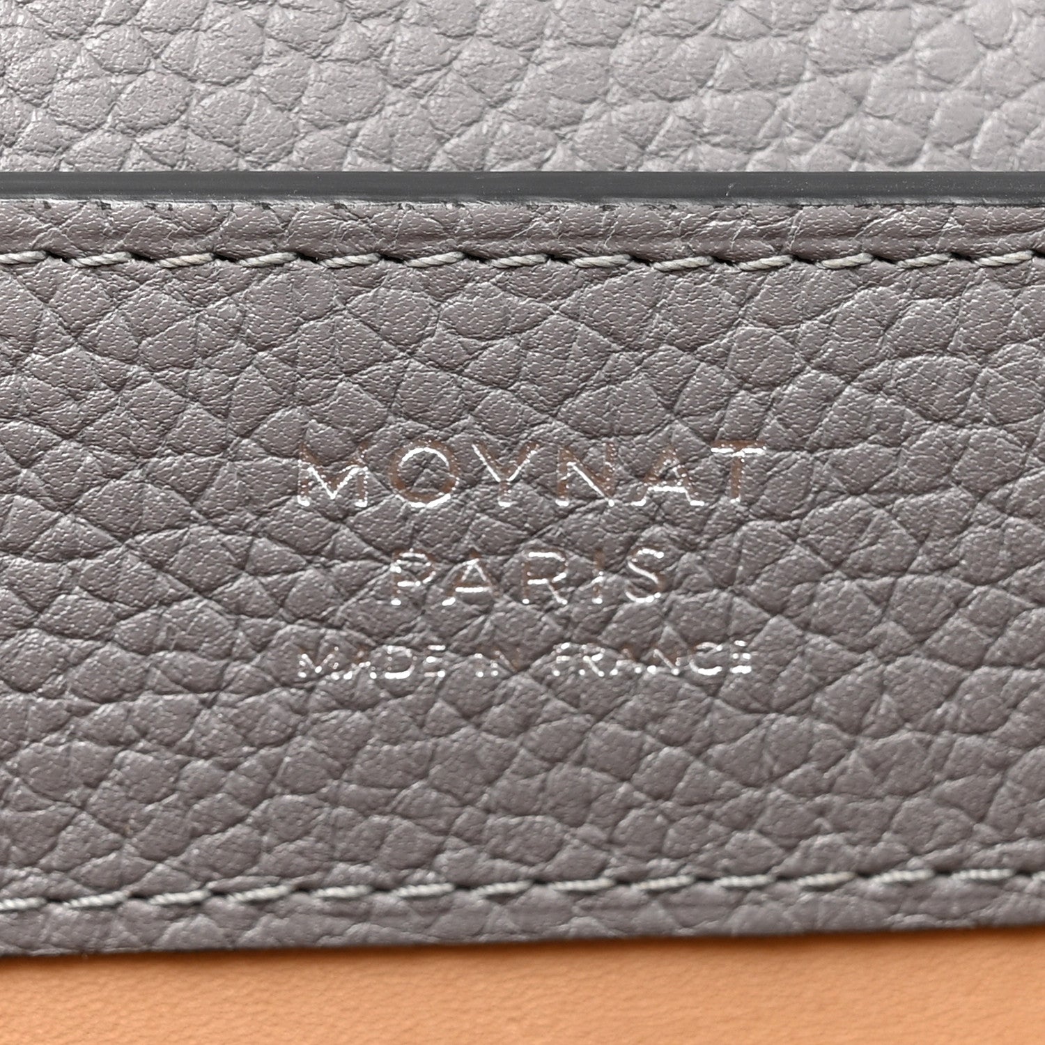 Moynat Taurillon Rejane MM Grey 6 of 13